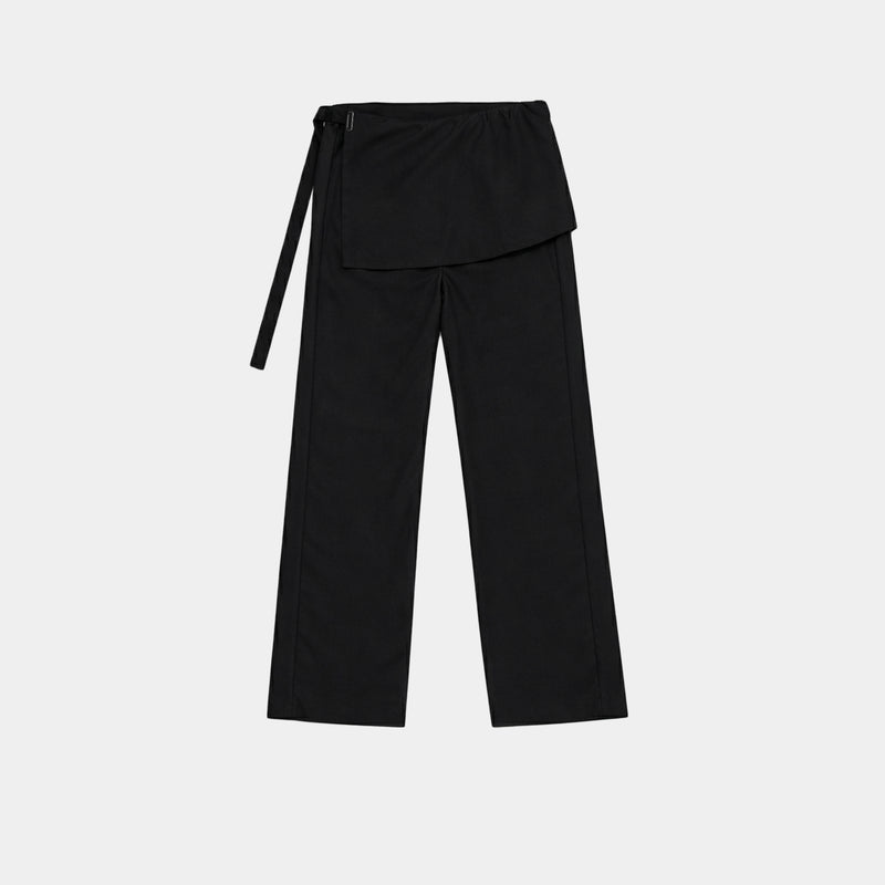 Black Femme Nature Pant Skirt