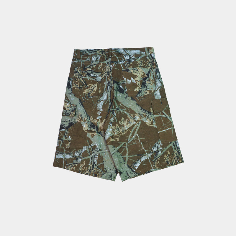 Green Survival Forest Shorts
