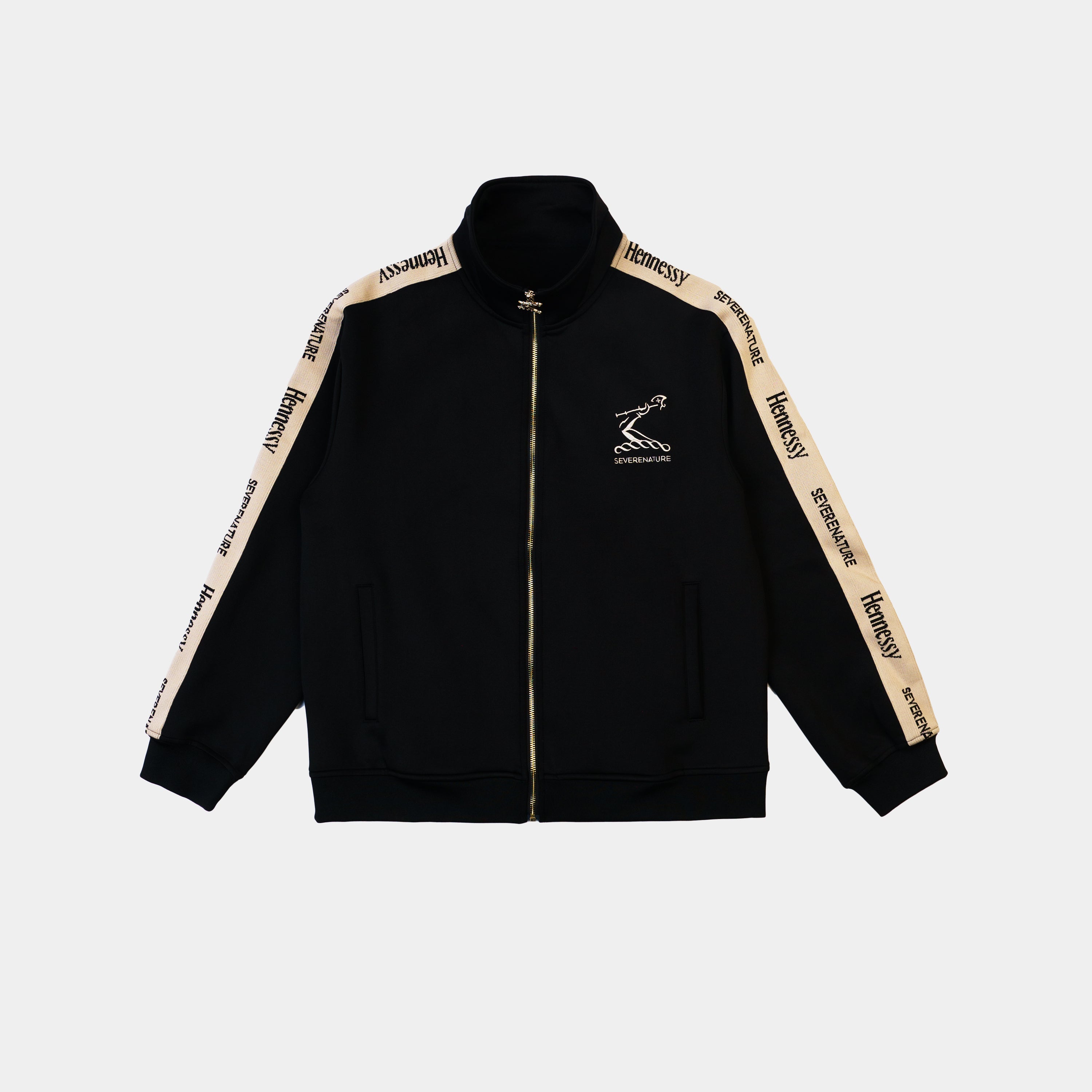 BLACK HENNESSY TRACK JACKET