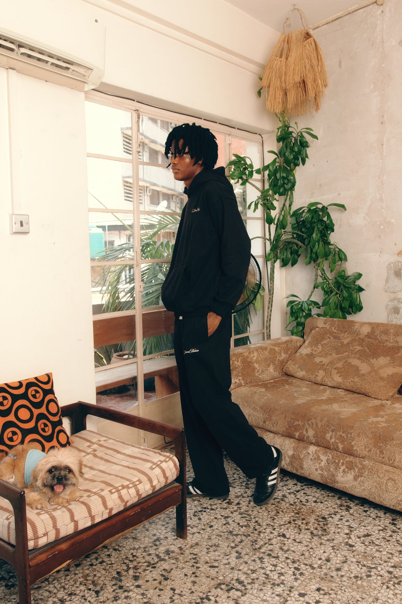 Heavyweight Neutral Black Sweatpants