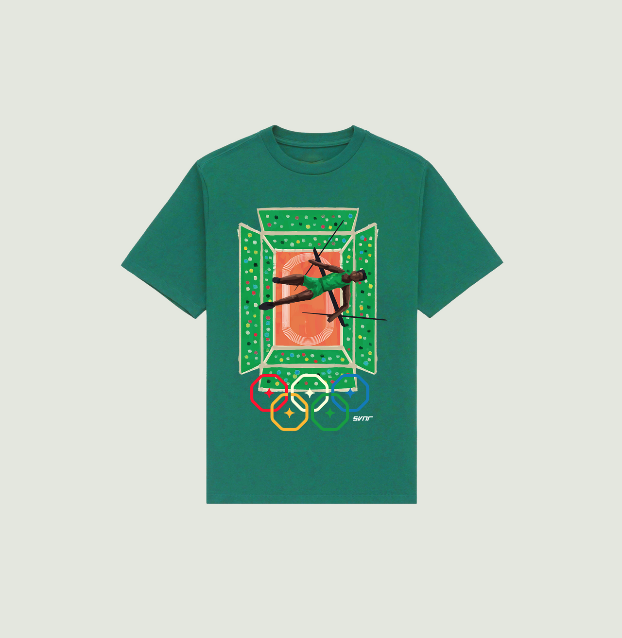SVNR x Shuta Bug Olympic Green T-shirt