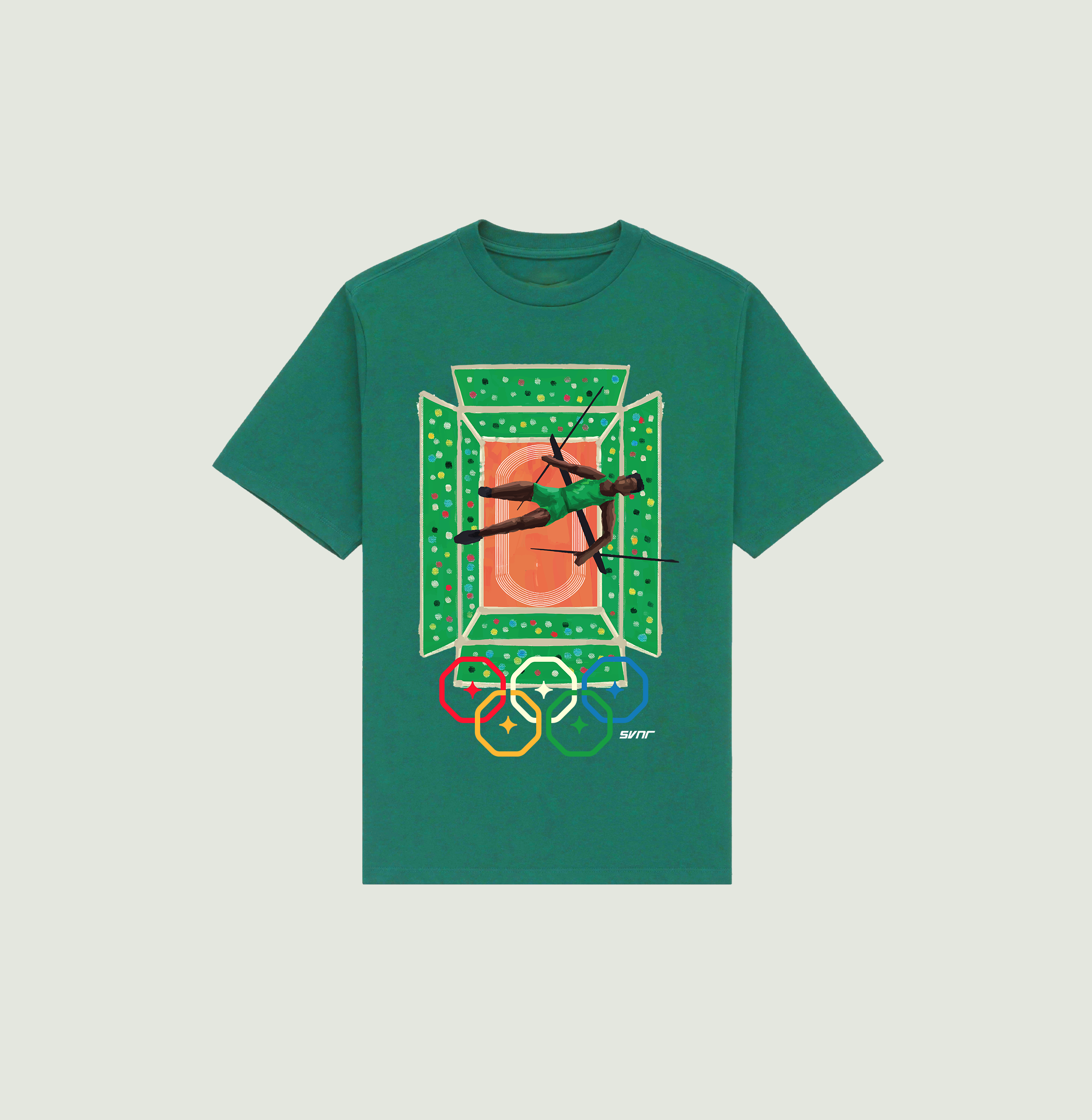 SVNR x Shuta Bug Olympic Green T-shirt