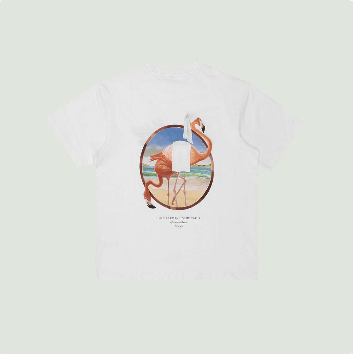 Beach club Flamingo T-shirt