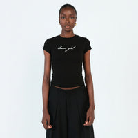 Black dream girl tee