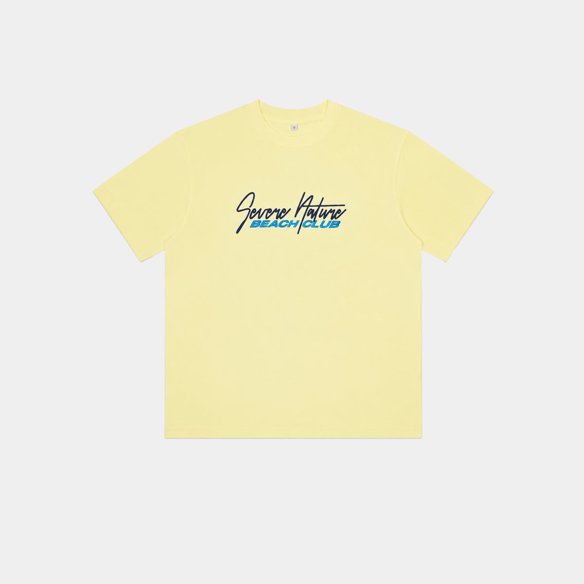 YELLOW BEACH CLUB T-SHIRT