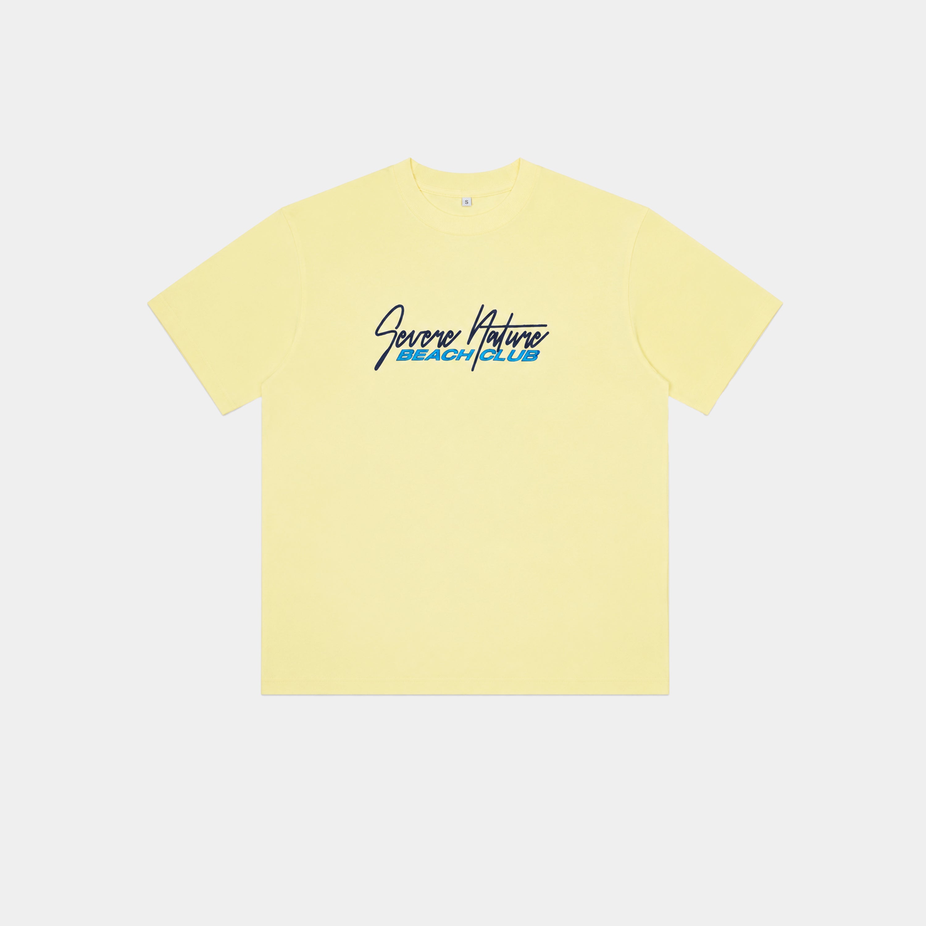 YELLOW BEACH CLUB T-SHIRT