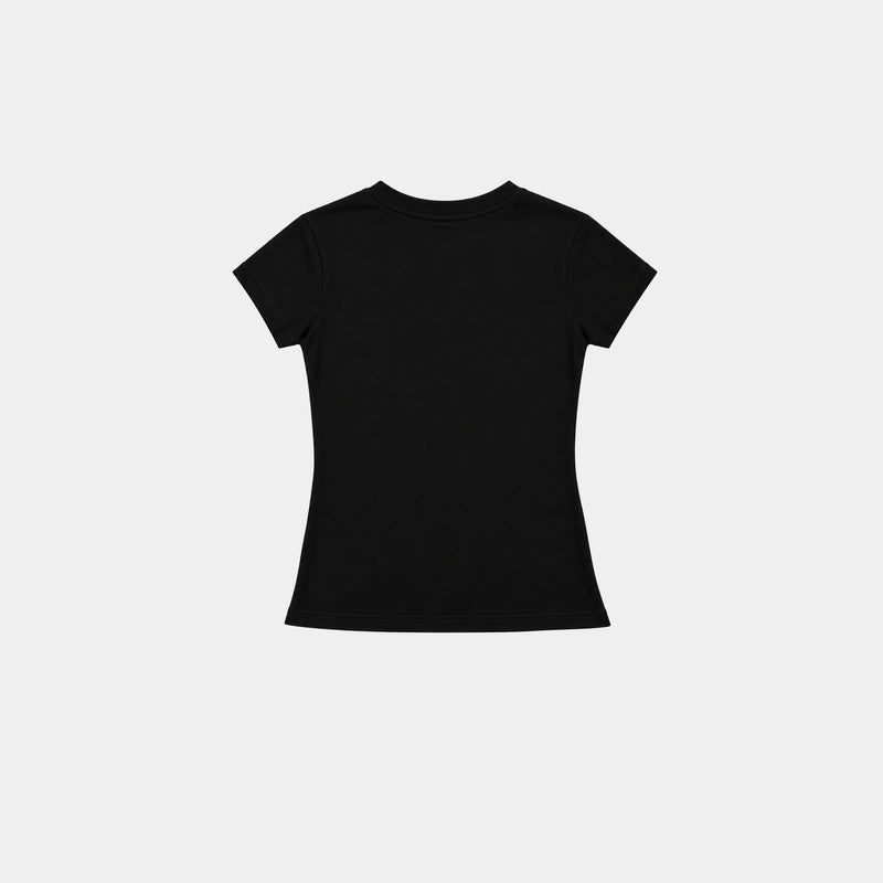 BLACK ‘HEAT’ BABY TEE