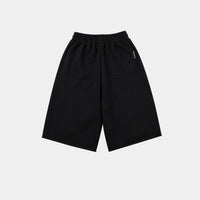 BLACK/WHITE SWEAT JORT