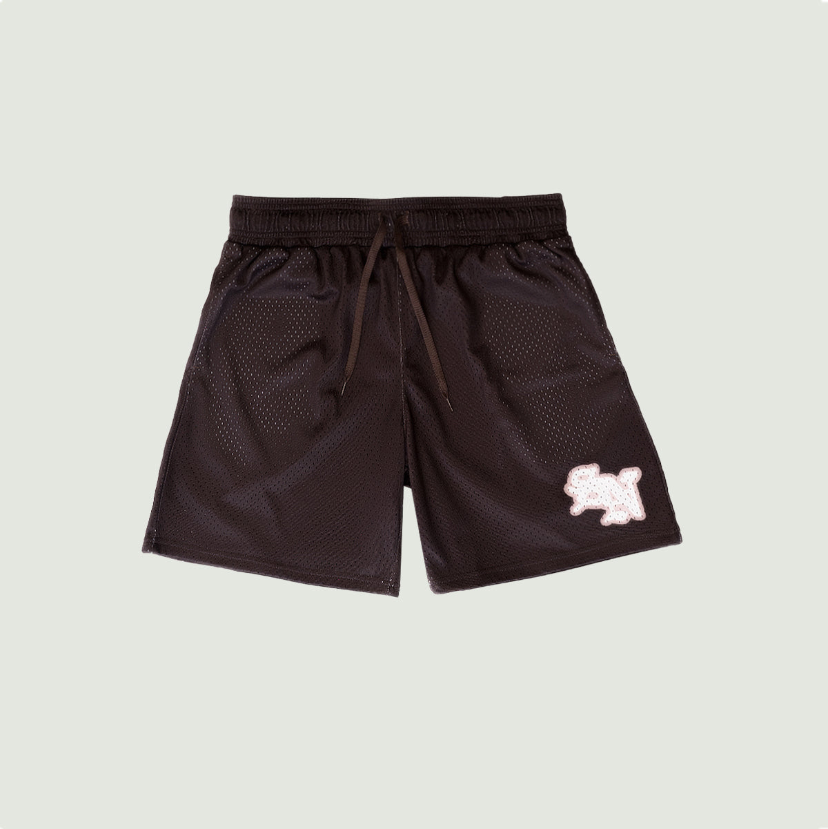 BROWN SN MESH SHORT