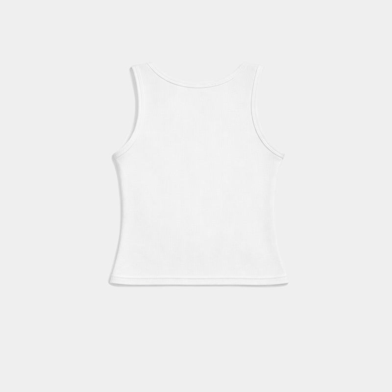 White Femme Nature Hot Tank